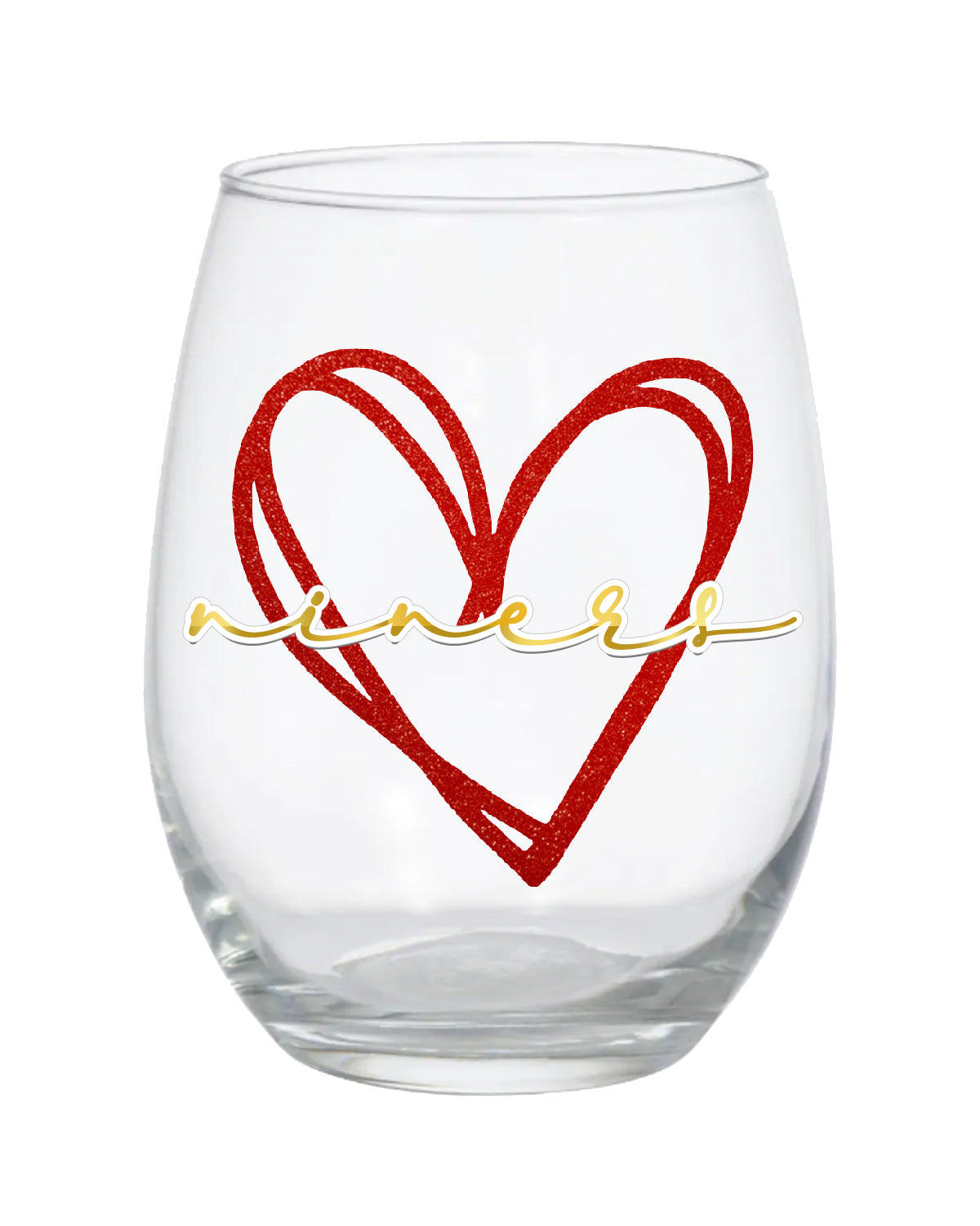 49ers Stemless Wine Glass