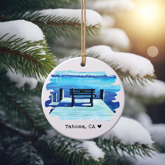 Custom Watercolor Ornament