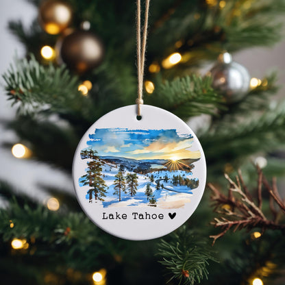 Custom Watercolor Ornament