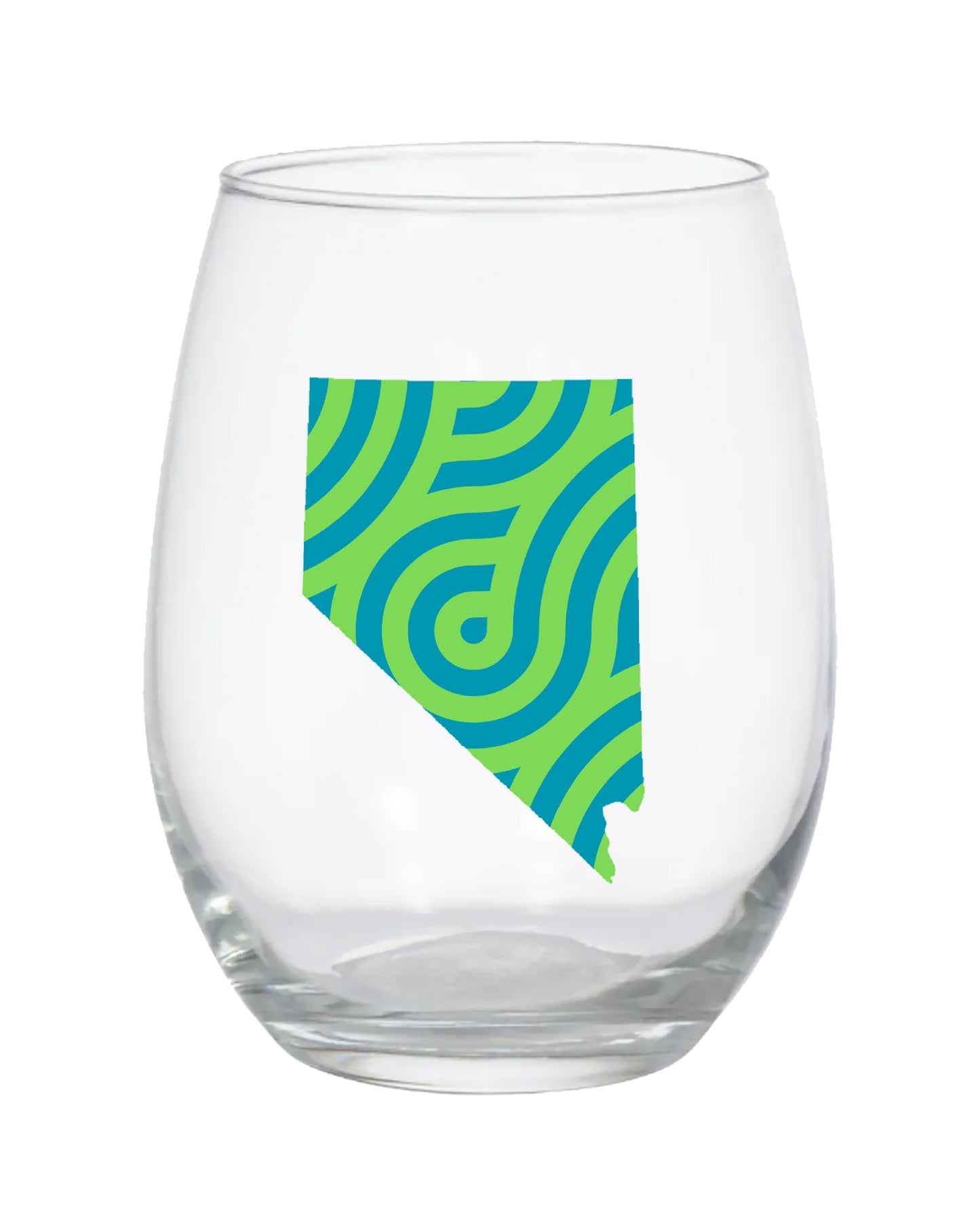 Nevada Swirl Stemless Wine Glass