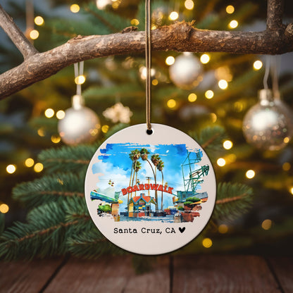Custom Watercolor Ornament